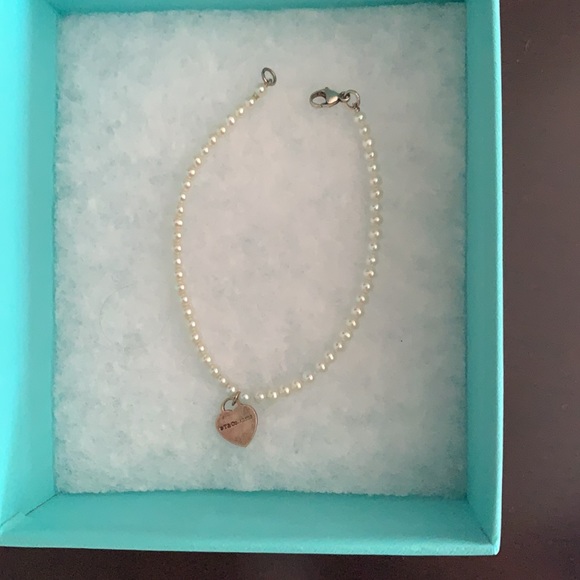 Tiffany pearl RTT bracelet - Picture 2 of 7